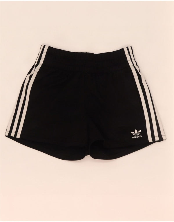 Adidas Womens Sport Shorts UK 6 XS Black Polyester
