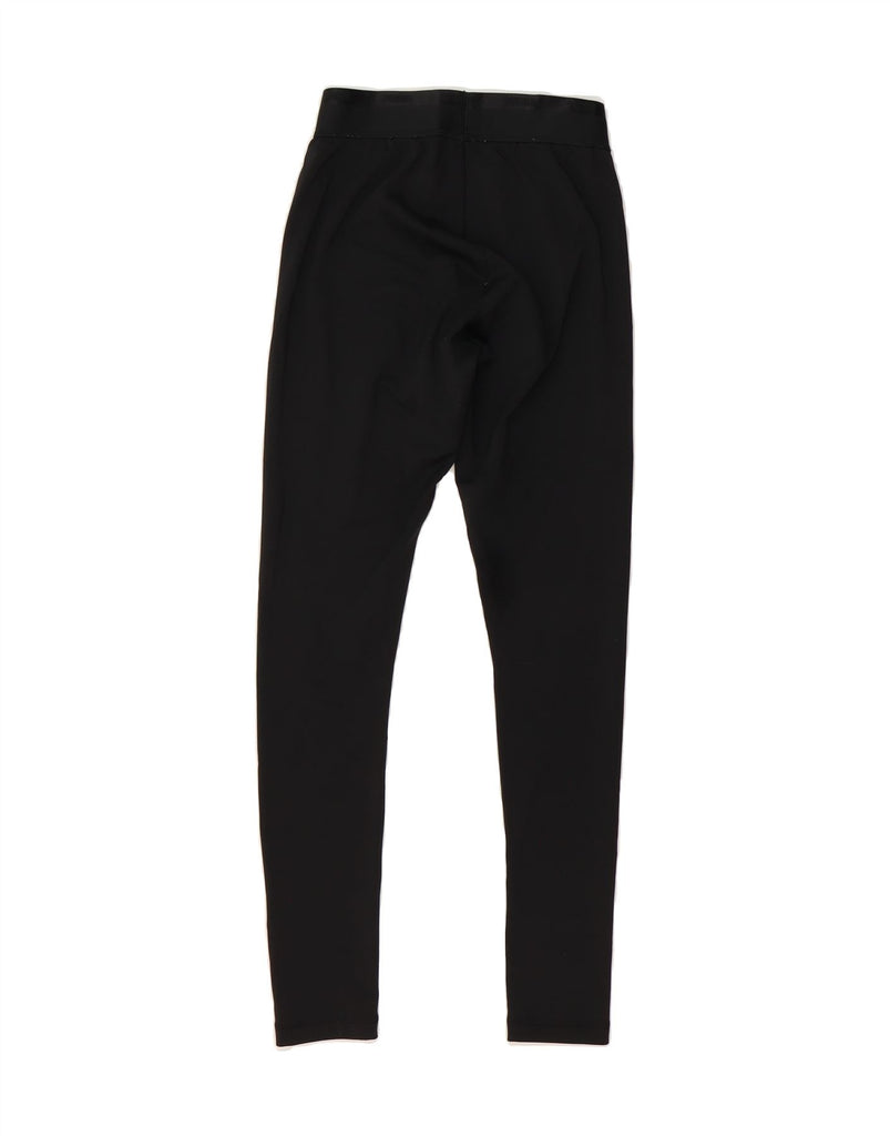 PUMA Womens Leggings UK 4 XS  Black Vintage Puma and Second-Hand Puma from Messina Hembry 