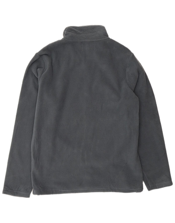 Brugi Mens Fleece Jacket UK 40 Large Grey Polyester
