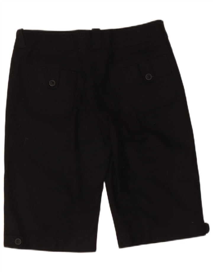 Ted Baker Womens Casual Shorts Size 3 Medium W34 Black Polyester