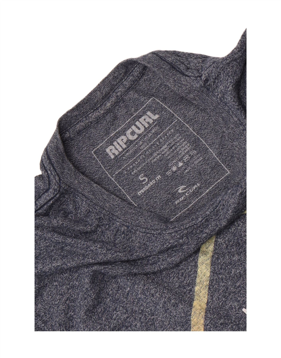 Rip Curl Mens Graphic T-Shirt Top Small Navy Blue
