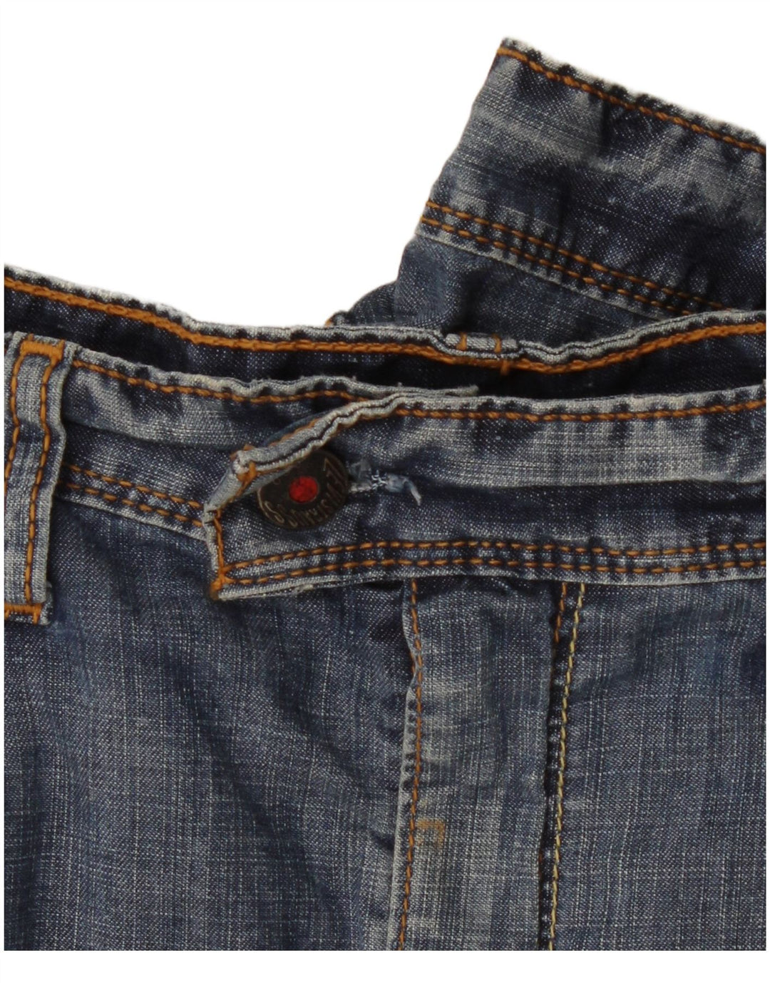Levi's Womens Mini Denim Skirt W38 XL  Blue