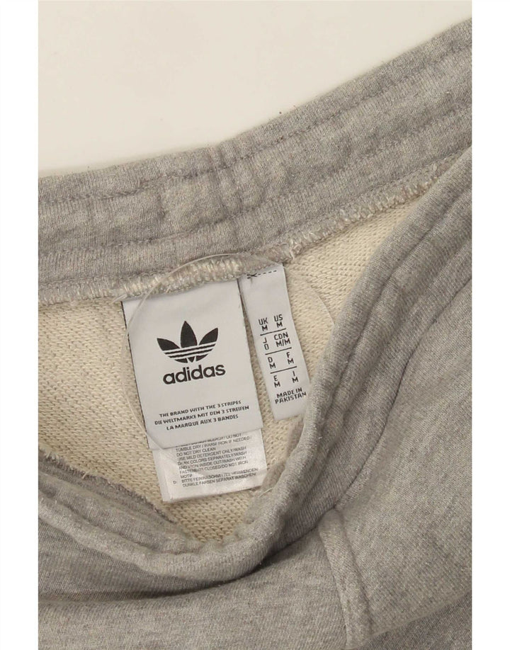 Adidas Mens Sport Shorts Medium Grey Cotton
