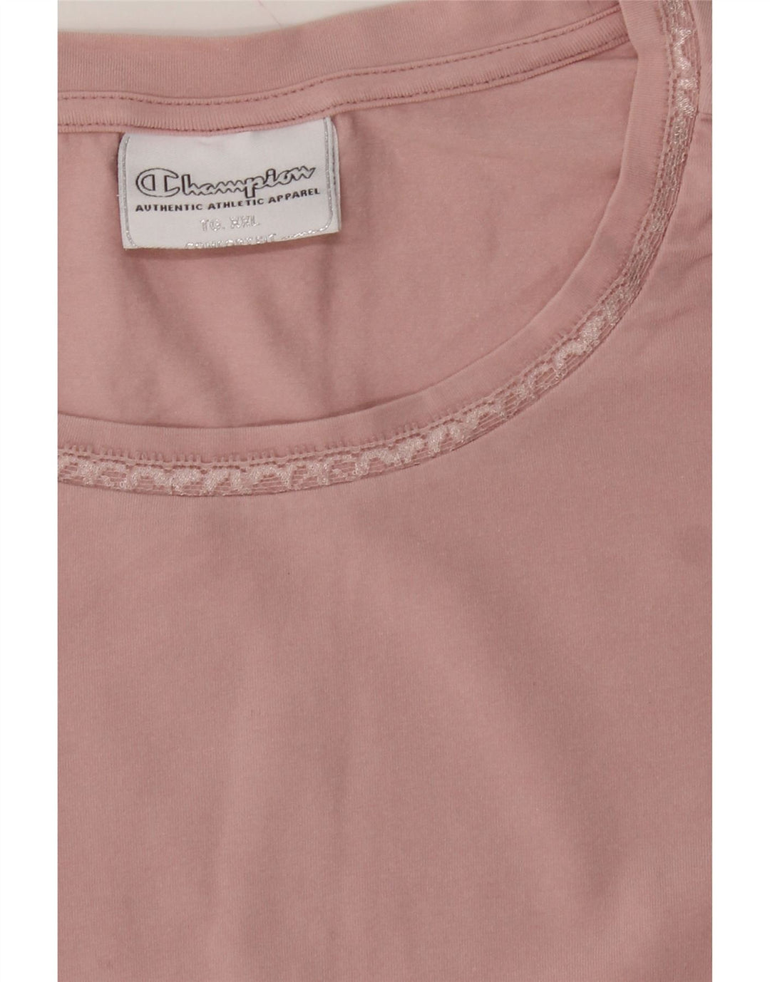 CHAMPION Womens T-Shirt Top UK 20 2XL Pink Vintage Champion and Second-Hand Champion from Messina Hembry 
