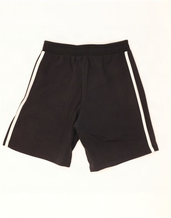 Adidas Boys Graphic Sport Shorts 11-12 Years Black Cotton