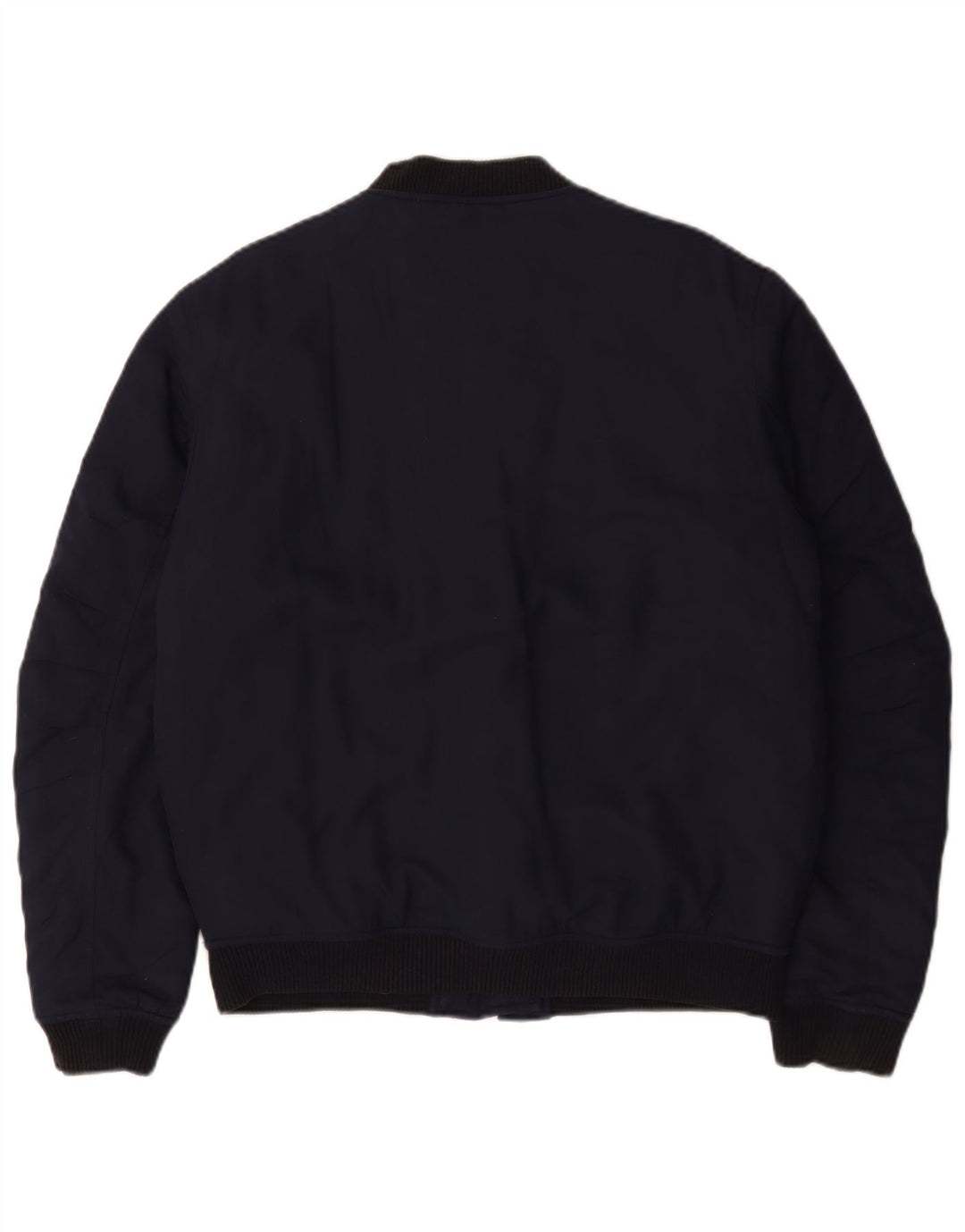 Jack Wills Mens Bomber Jacket UK 38 Medium Navy Blue Nylon