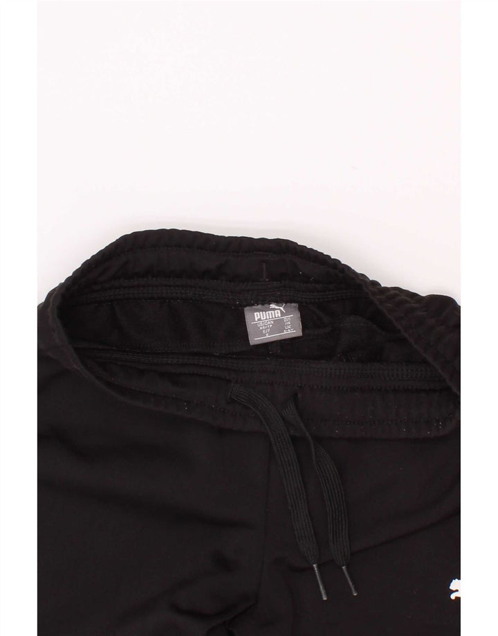 Puma Boys Tracksuit Trousers 5-6 Years Black
