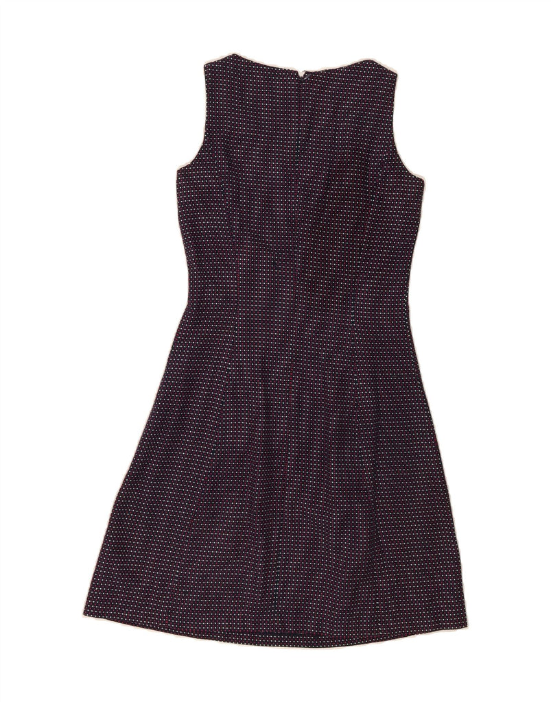 TOMMY HILFIGER Womens A-Line Dress US 00 2XS Navy Blue Geometric Vintage Tommy Hilfiger and Second-Hand Tommy Hilfiger from Messina Hembry 