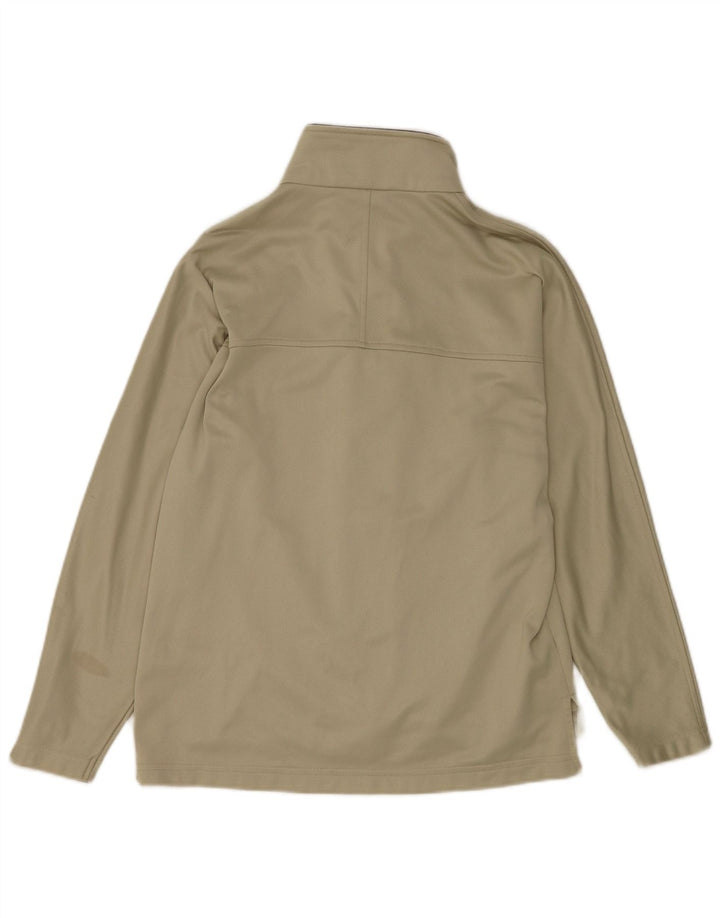 Asics Mens Tracksuit Top Jacket Medium Khaki