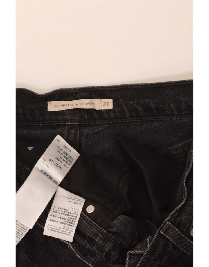 Levi's Mens Denim Shorts W27 XS Black Cotton