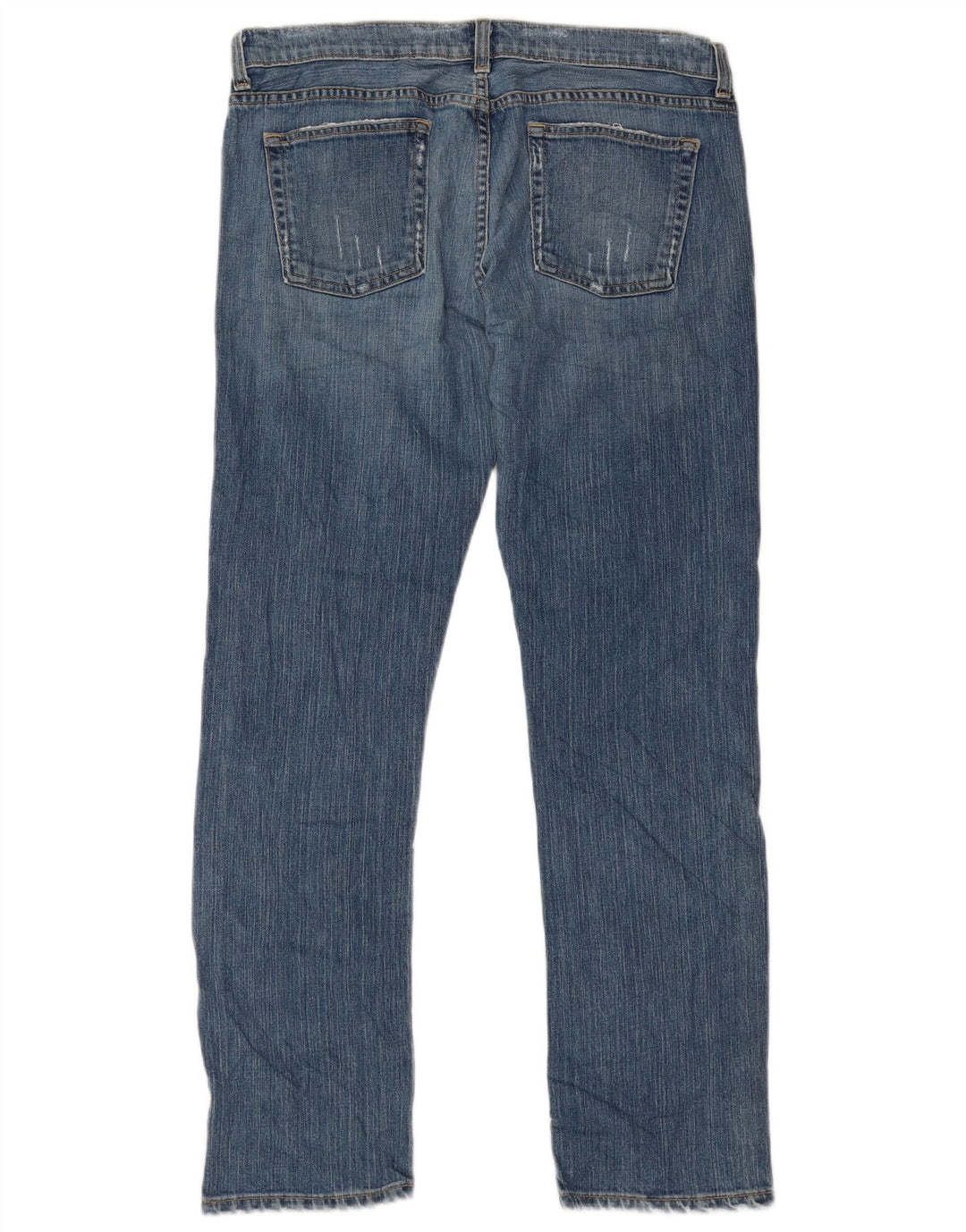 J. CREW Womens Straight Jeans US 10 Large W34 L29 Blue