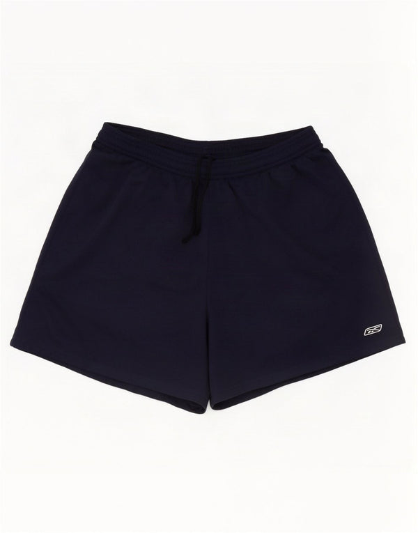 Reebok Mens Sport Shorts Medium Navy Blue Polyester