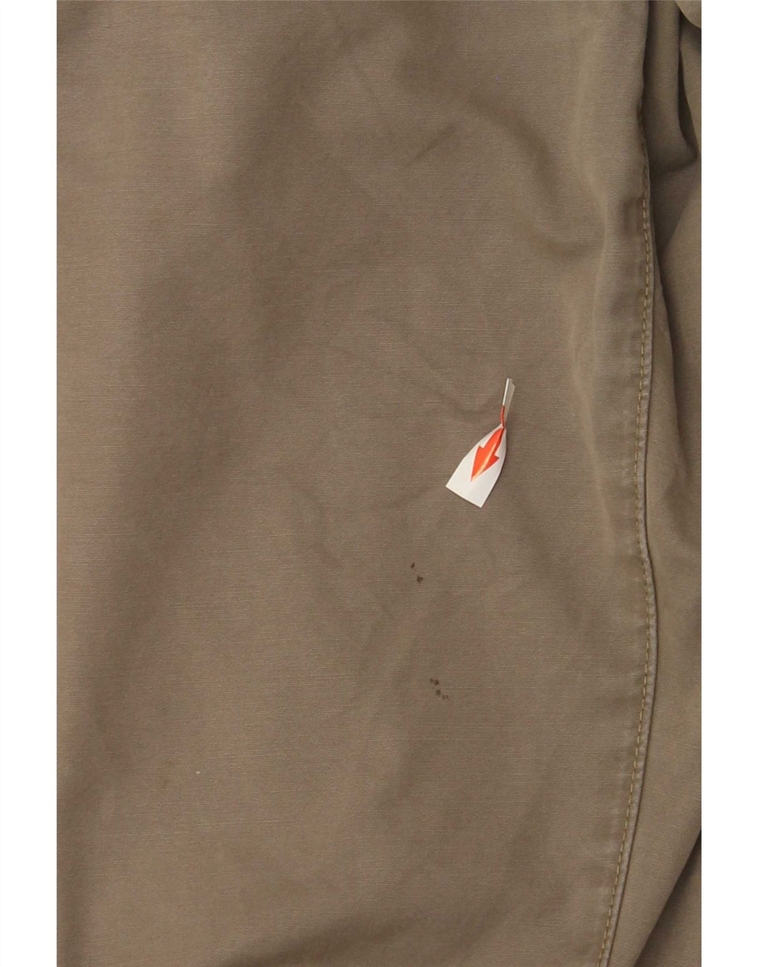 Marks & Spencer Mens Straight Cargo Trousers W34 L31 Beige Cotton