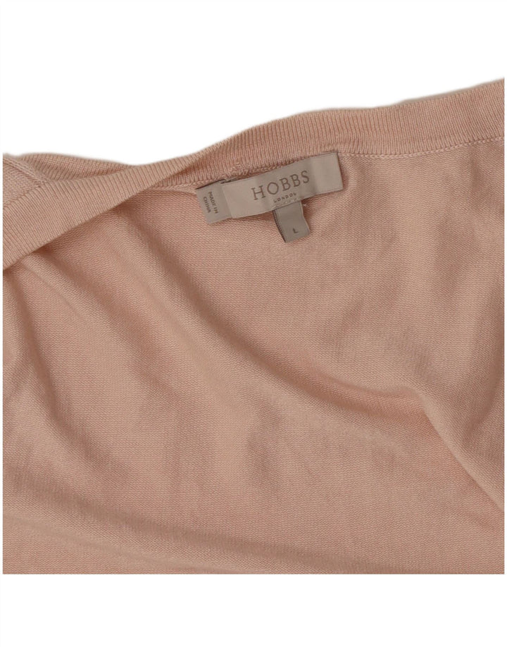 Hobbs Womens Bolero Jumper UK 14 Large Beige