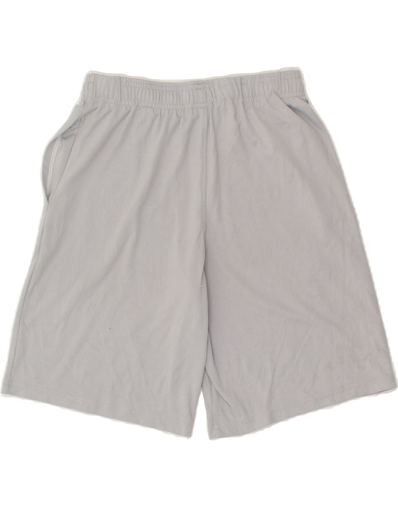 UNDER ARMOUR Boys Graphic Sport Shorts 11-12 Years Large Grey Polyester | Vintage Under Armour | Thrift | Second-Hand Under Armour | Used Clothing | Messina Hembry 