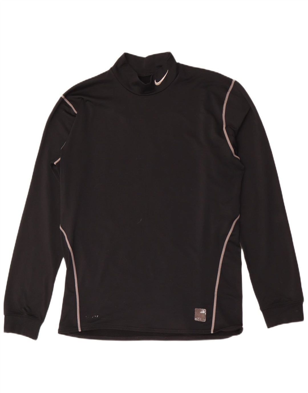 Nike Mens Dri Fit Top Long Sleeve Large Black