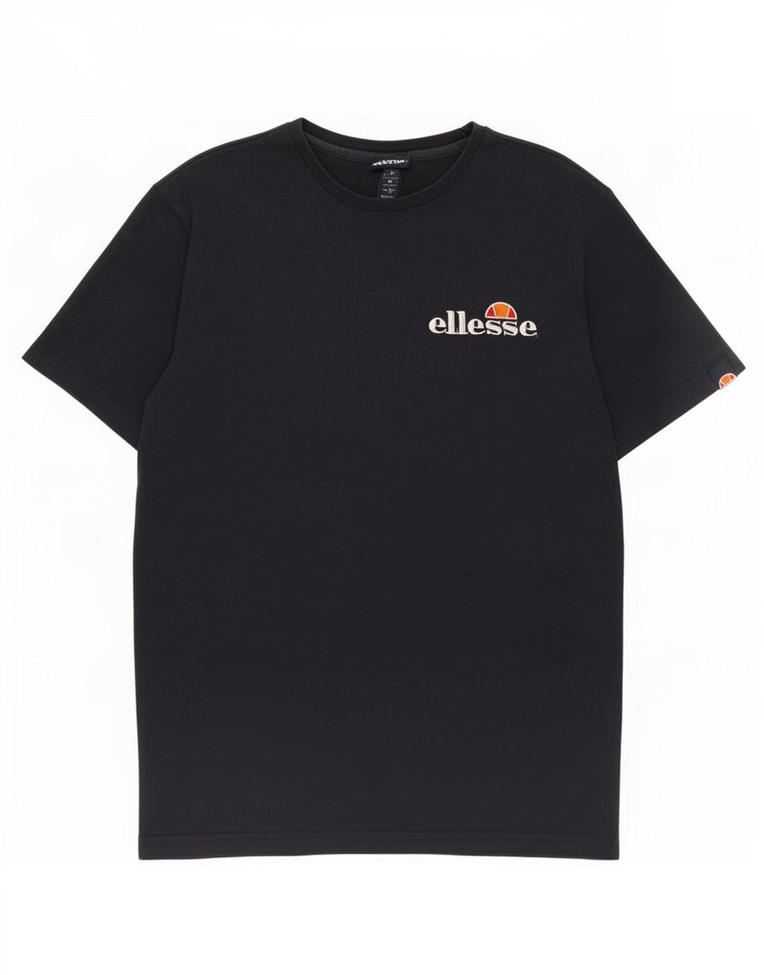 Ellesse Mens Graphic T-Shirt Top Medium Navy Blue Cotton