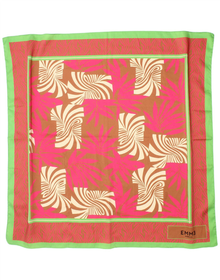Marella Womens EMME Abstract Pattern Square Scarf One Size Multicoloured