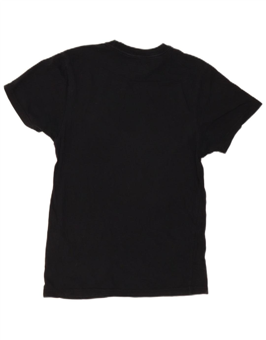 Vans Mens Custom Fit Graphic T-Shirt Top Small Black Cotton