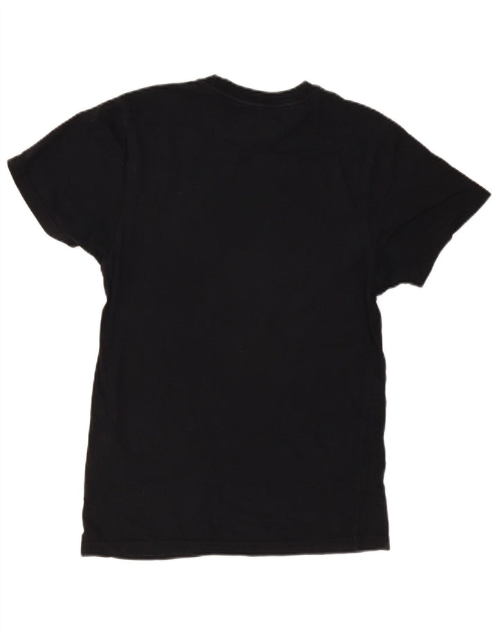 Vans Mens Custom Fit Graphic T-Shirt Top Small Black Cotton
