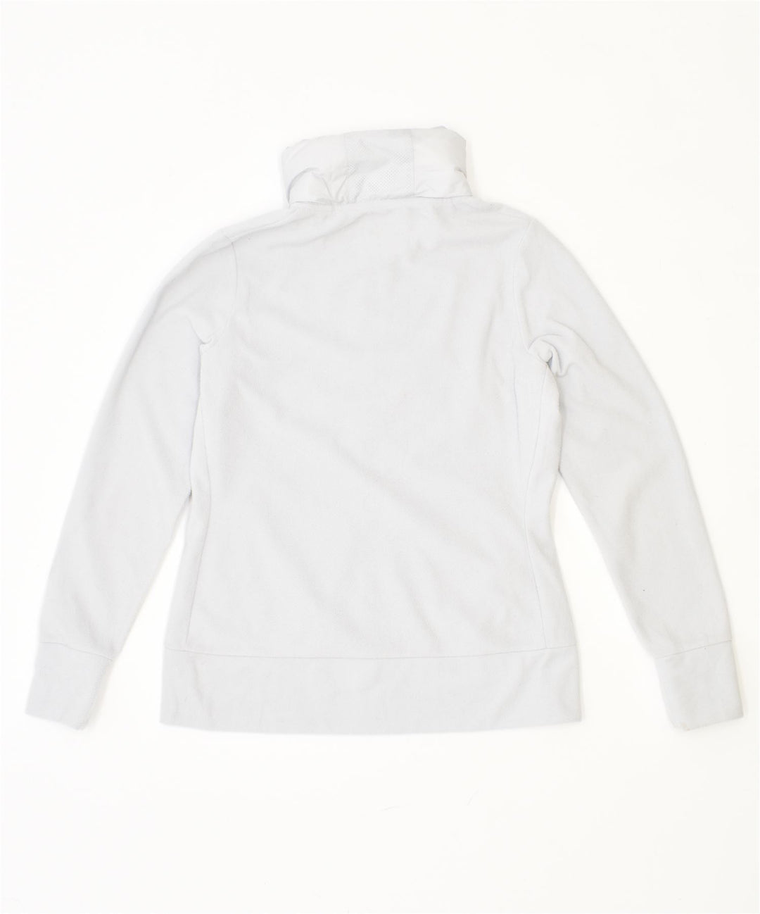 NIKE Womens Therma Fit Fleece Jacket UK 14 Large Grey Polyester