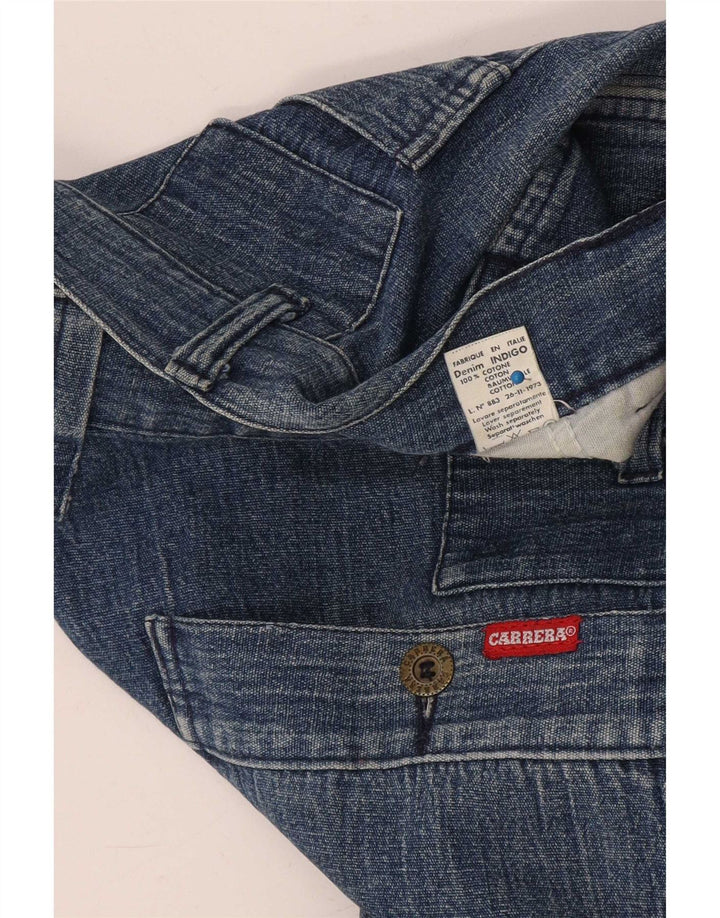 Carrera Mens Straight Jeans W34 L30 Blue Cotton