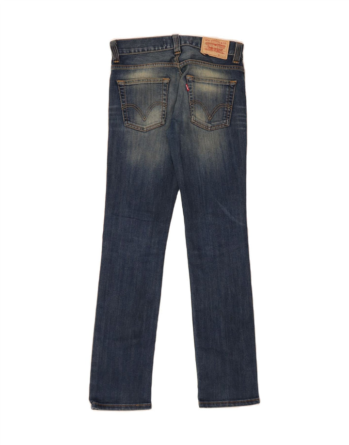 LEVI'S Mens 511 Slim Jeans W32 L34 Blue Cotton Vintage Levi's and Second-Hand Levi's from Messina Hembry 