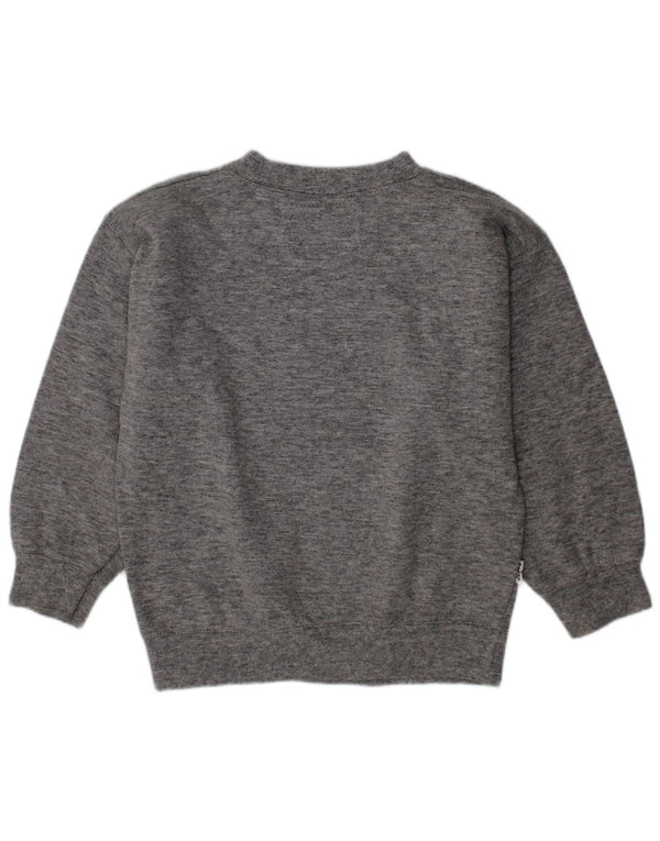 Levi's Boys Sweatshirt Jumper 3-4 Years Grey Flecked