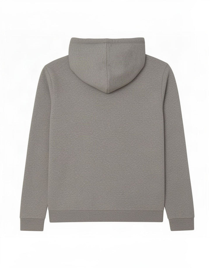 Adidas Mens Hoodie Jumper Medium Grey Cotton