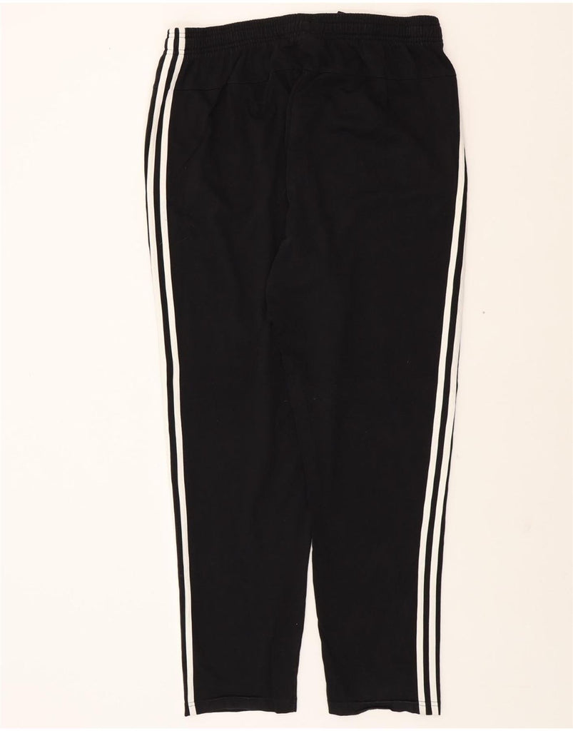ADIDAS Boys Tracksuit Trousers 15-16 Years 2XL Black Cotton Vintage Adidas and Second-Hand Adidas from Messina Hembry 