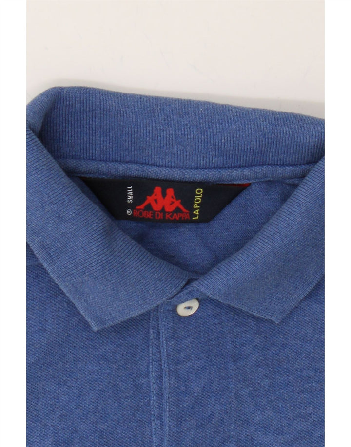 KAPPA Womens Polo Shirt UK 10 Small Blue Cotton Vintage Kappa and Second-Hand Kappa from Messina Hembry 