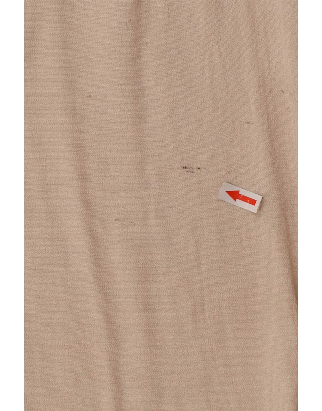 Zara Womens Oversized Tunic Top UK 10 Small Beige Polyester