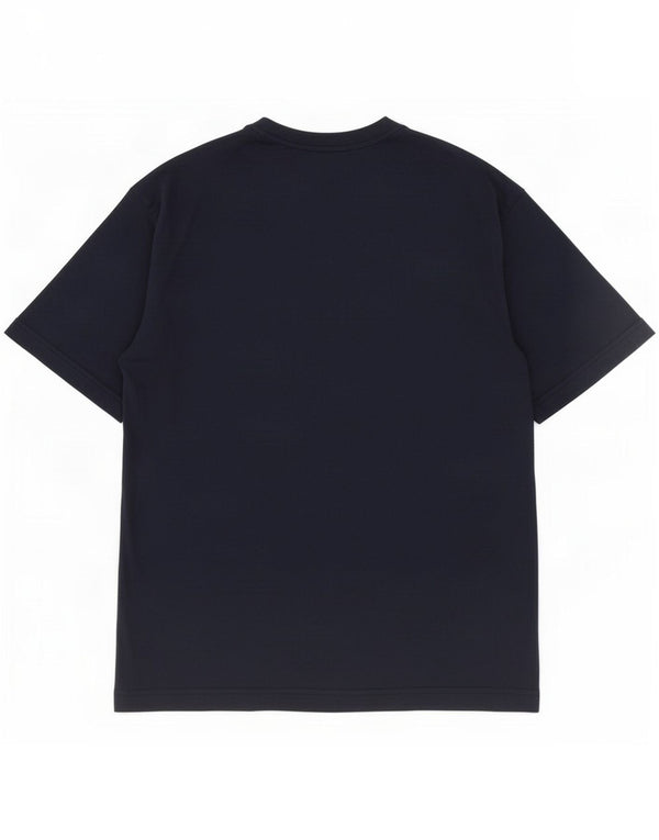 Adidas Mens T-Shirt Top Large Navy Blue Cotton
