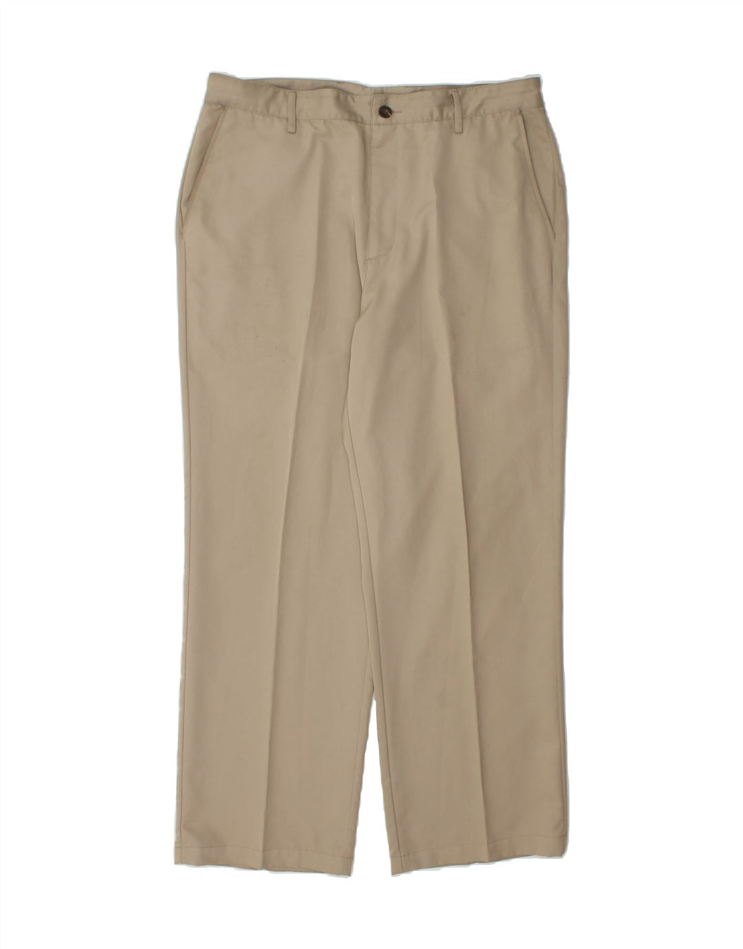 ADIDAS Mens Climalite Straight Chino Trousers W38 L30 Beige Polyester Vintage Adidas and Second-Hand Adidas from Messina Hembry 