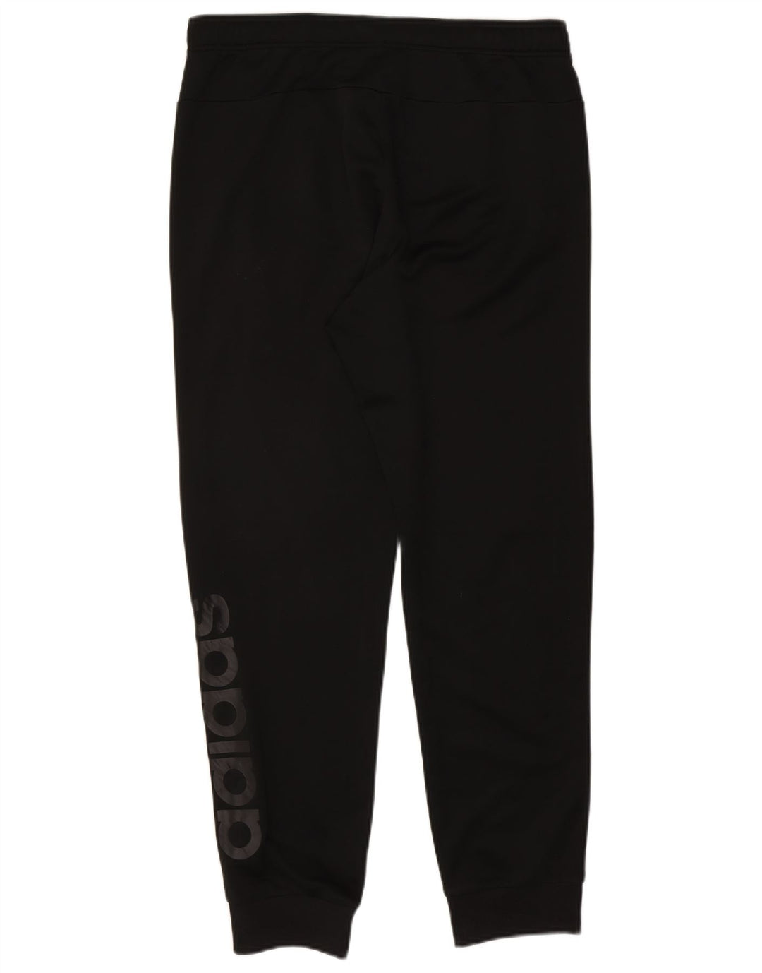 Adidas Mens Graphic Tracksuit Trousers Joggers Large Black Polyester