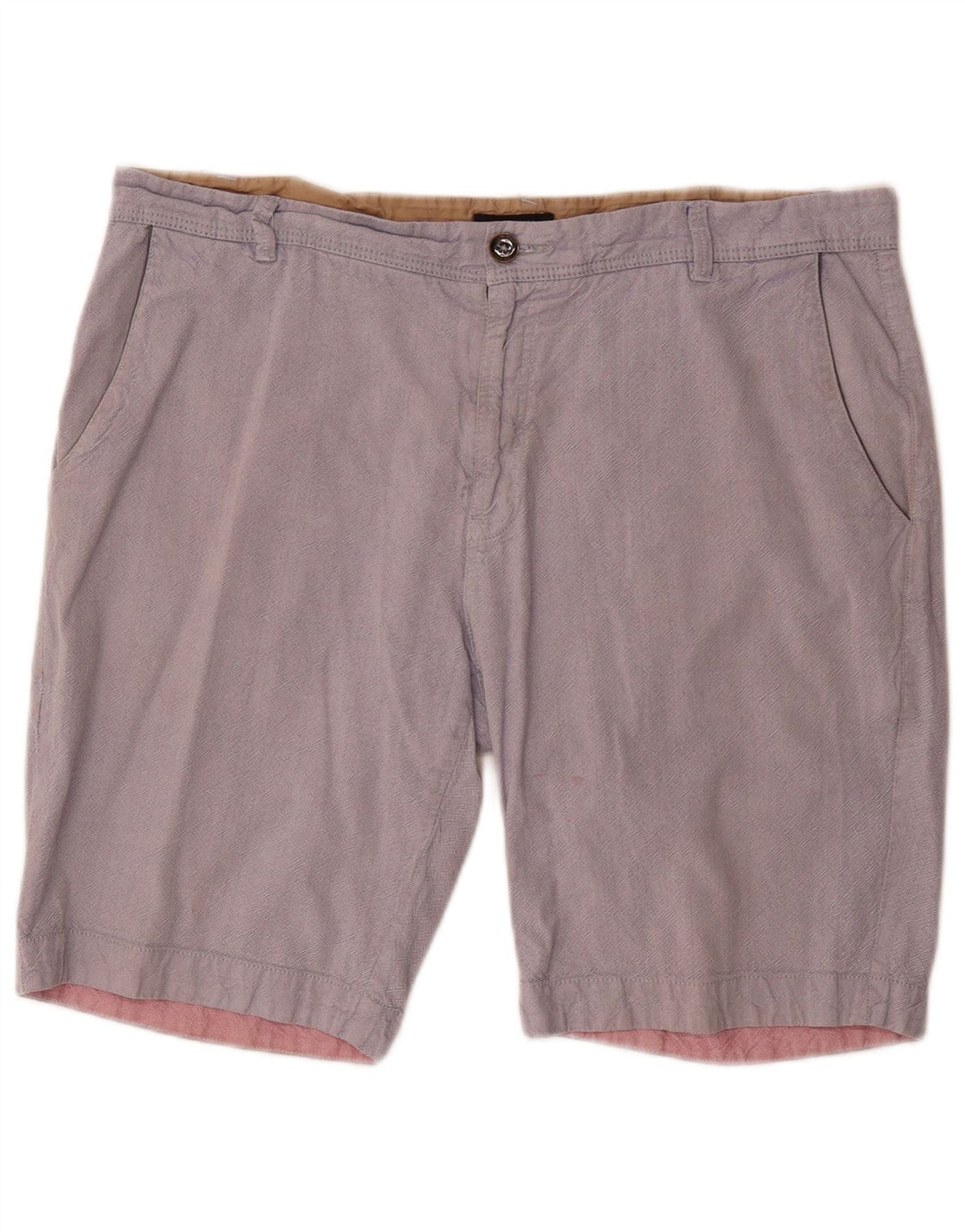 Ted Baker Mens Chino Shorts W38 XL Grey Cotton