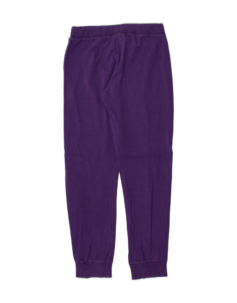 CHAMPION Womens Heritage Fit Tracksuit Trousers Joggers UK 14 Large Purple | Vintage Champion | Thrift | Second-Hand Champion | Used Clothing | Messina Hembry 