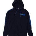PUMA Mens Graphic Zip Hoodie Sweater Medium Navy Blue Vintage Puma and Second-Hand Puma from Messina Hembry 
