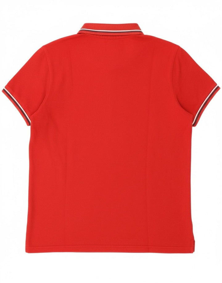 Fila Mens Polo Shirt XS Red Cotton