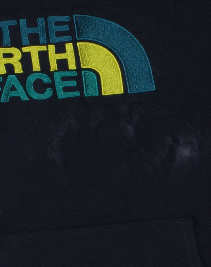 THE NORTH FACE Boys Graphic Hoodie Jumper 15-16 Years XL  Black Polyester | Vintage The North Face | Thrift | Second-Hand The North Face | Used Clothing | Messina Hembry 