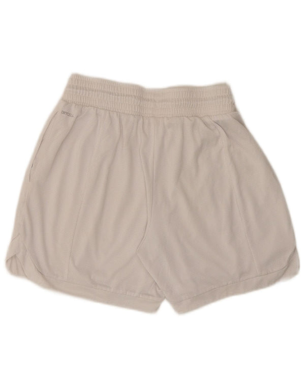 Puma Womens Sport Shorts UK 8 Small White Polyester