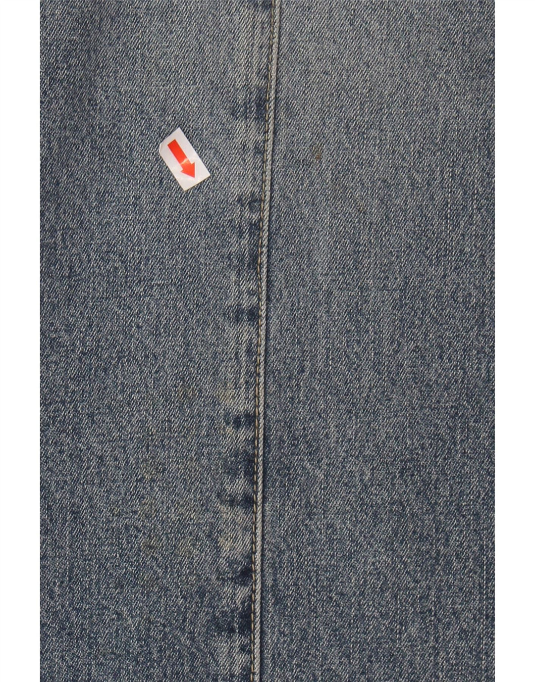 SOCCX Womens Sleeveless Denim Dress EU 38 Medium Blue Cotton