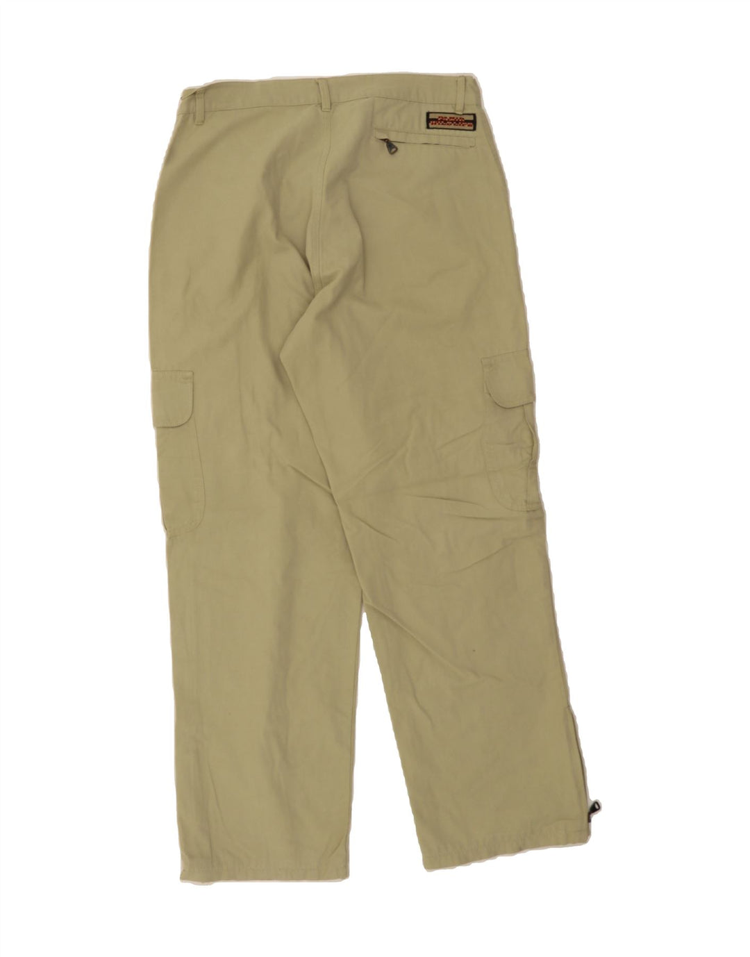 VINTAGE Mens Straight Cargo Trousers W32 L29 Green Cotton Vintage Vintage and Second-Hand Vintage from Messina Hembry 