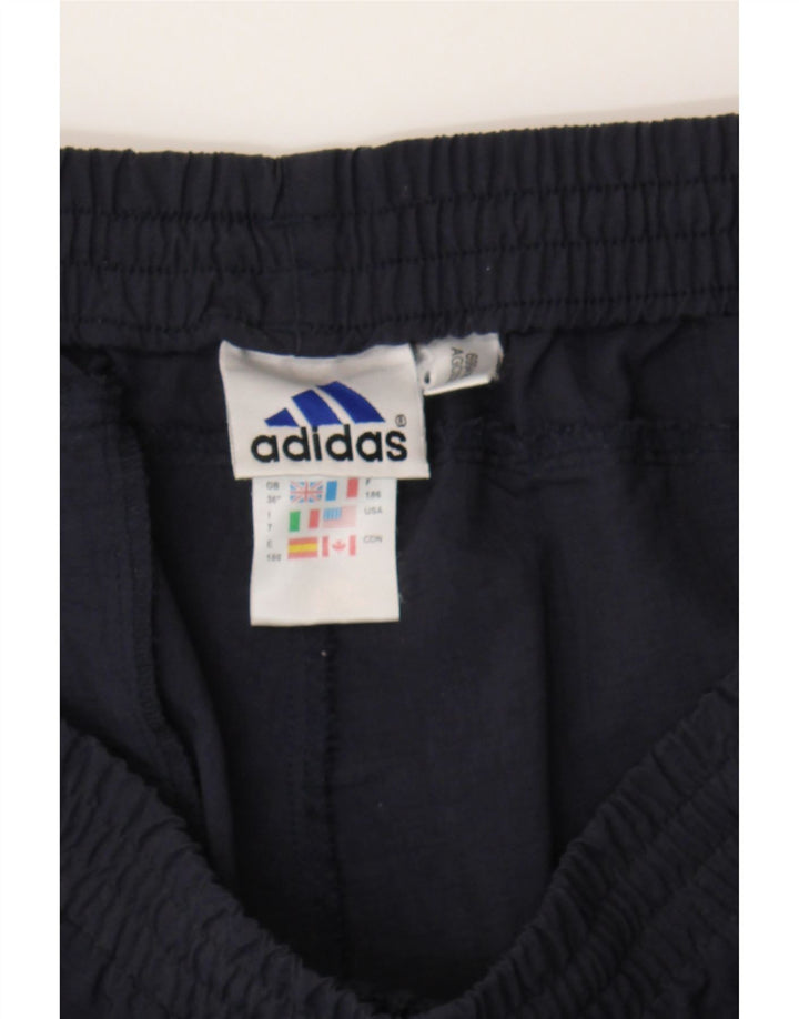 ADIDAS Mens Capri Tracksuit Trousers XL Navy Blue Polyamide Vintage Adidas and Second-Hand Adidas from Messina Hembry 