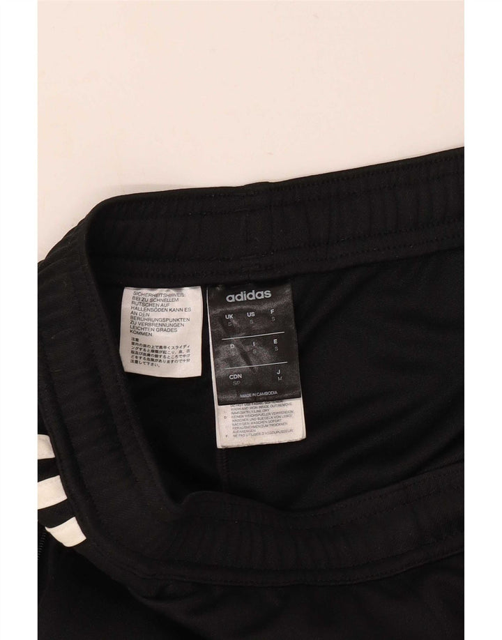 Adidas Mens Climalite Tracksuit Trousers Small Black Polyester