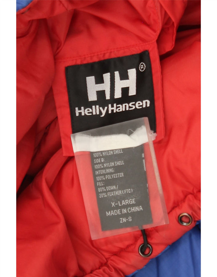 Helly Hansen Mens Padded Jacket UK 42 XL Blue Nylon