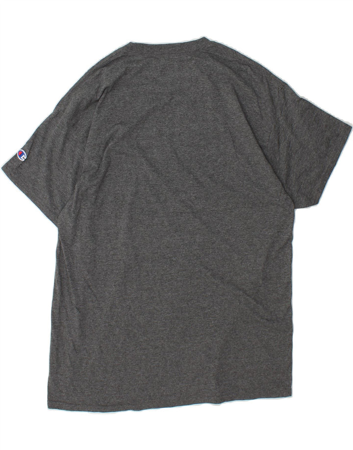 CHAMPION Mens Purdue Graphic T-Shirt Top Large Grey Vintage Champion and Second-Hand Champion from Messina Hembry 