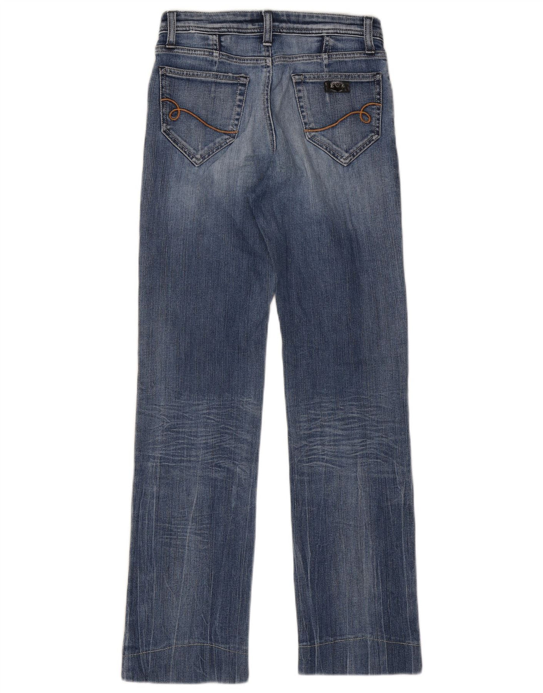 Emporio Armani Womens Straight Jeans  W27 L29 Blue