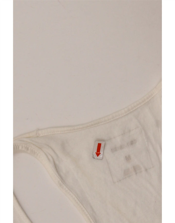 CONVERSE Womens Chuck Taylor Graphic Vest Top UK 12 Medium White