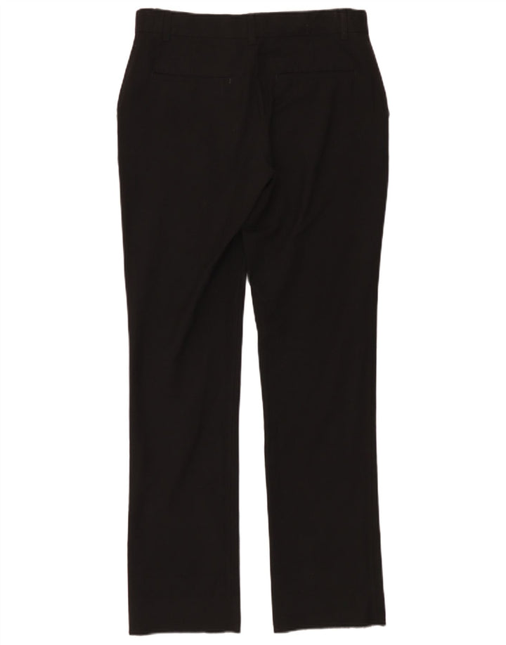 Marks & Spencer Boys Slim Suit Trousers 14-15 Years W30 L30 Black Polyester